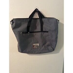 Acura Zip Dufflebag Vehicle Messenger Grey Brand Duffel Carrying Bag 21” x 15"